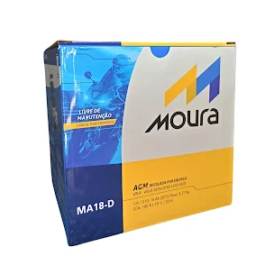 Bateria Moura 18ah MA18-D