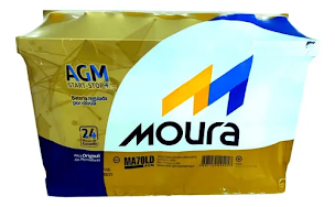 Bateria Moura 70ah AGM MA70LD