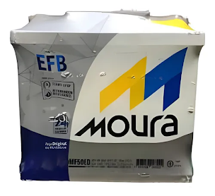 Bateria Moura 50ah EFB MF50ED