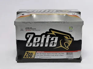 Bateria Zetta 60ah Z60D